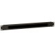 WP 1U Bürstenkabel, Schwarz RAL 9005