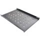 WP Festes Regal für RNA Serie Tiefe 600, Schwarz RAL 9005, (Tiefe 350 mm)