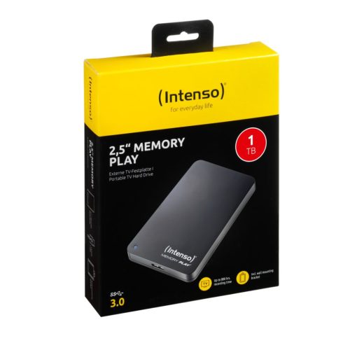 Intenso 1TB 2,5" USB3.0 Speicher Play Schwarz