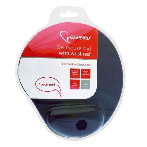 Gembird MP-GEL-GR Gel Handgelenkstütze Mauspad Grau