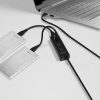 AXAGON HUE-S2BL USB3.0 Ladestation Schwarz
