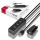 AXAGON HUE-S2BP USB3.0 Ladegerät Hub Schwarz