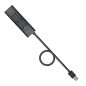 AXAGON HUE-S2BP USB3.0 Ladegerät Hub Schwarz