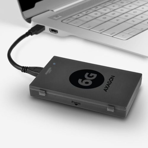 AXAGON ADSA-1S6 2,5" USB3.0 HDD SATA Schwarz