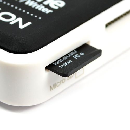 AXAGON CRE-X1 Externer 5-Fach Kartenleser Schwarz/Weiß
