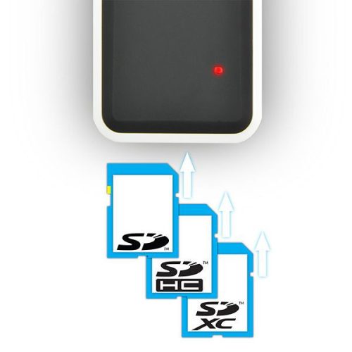 AXAGON CRE-X1 Externer 5-Fach Kartenleser Schwarz/Weiß