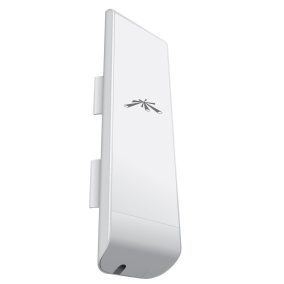   Ubiquiti NanoStation M2 2,4 GHz HiPower 2x2 MIMO AirMax TDMA Outdoor Access Point Weiß