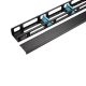 WP 32U vertical cable management with cover for RNA & RSB 800mm wide rack