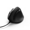 Hama EMC-500 Vertikale Ergonomische Maus Schwarz