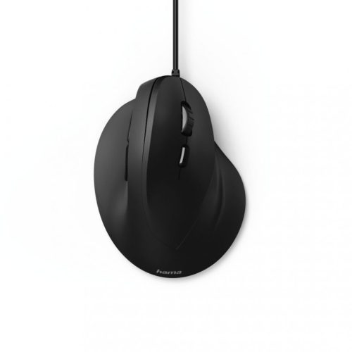 Hama EMC-500 Vertikale Ergonomische Maus Schwarz