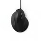 Hama EMC-500 Vertikale Ergonomische Maus Schwarz