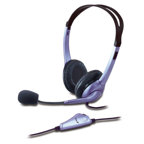 Genius HS-04S Headset Lila/Schwarz