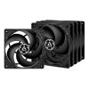 Arctic P12 Wertpack (Black/Black) (5 Pieces/Packaging)