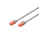 Digitus CAT6 U-UTP Patch Cable 1m Grey