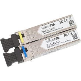 Mikrotik S-3553LC20D Zwei SFP (1,25G) Modul Kit Single Mode