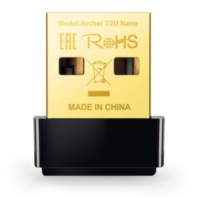 TP-Link Archer T2U Nano AC600 Nano WLAN USB-Adapter Schwarz