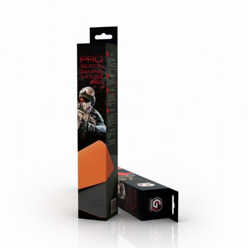 Gembird MP-S-GAMEPRO-M Silikon Gaming Pro M Mauspad Schwarz