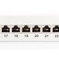 Digitus 24-port Patch Panel 1U Grey
