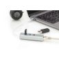   Digitus DA-70253 USB Typ-C 3-Port Hub + Fast Ethernet LAN Adapter