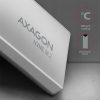AXAGON EEM2-UG2 USB-C 3.2 Gen 2 NVMe M.2 Box Grau
