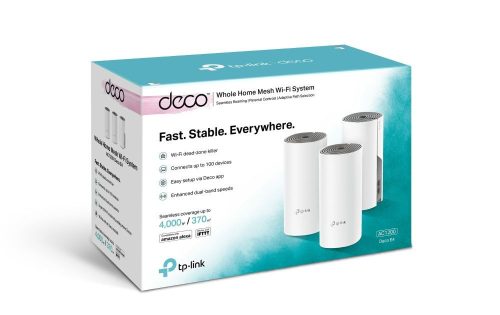 TP-Link Deco E4 AC1200 Ganzes Heim Mesh Wi-Fi System (3er Pack)