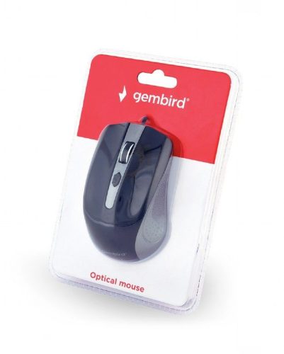 Gembird MUS-4B-01-GB Optische Maus Space Grau/Schwarz