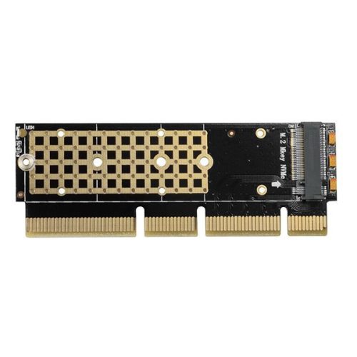 AXAGON PCEM2-1U PCIE NVME M.2 x16/x8/x4 M-Key Slot Adapter
