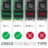 AXAGON PCEM2-N PCIE NVME M.2 x4 M-Key Slot Adapter