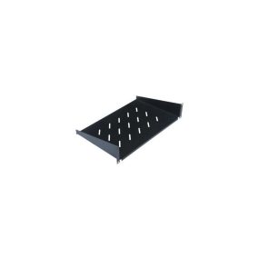 WP Festregal 2U 350 mm RAL 9005 Schwarz