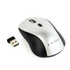 Gembird MUSW-4B-02-BS Kabellose optische Maus Schwarz/Silber