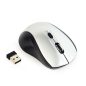 Gembird MUSW-4B-02-BS Kabellose optische Maus Schwarz/Silber