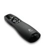 Logitech R400 Laser Präsentationsfernbedienung kabelloser Presenter Roter Laser Schwarz