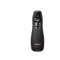   Logitech R400 Laser Präsentationsfernbedienung kabelloser Presenter Roter Laser Schwarz