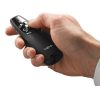 Logitech R400 Laser Präsentationsfernbedienung kabelloser Presenter Roter Laser Schwarz