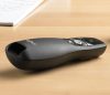 Logitech R400 Laser Präsentationsfernbedienung kabelloser Presenter Roter Laser Schwarz