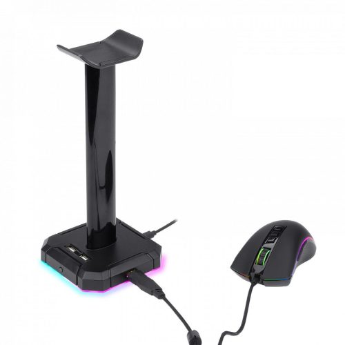 Redragon Scepter Pro Headset Stand RGB Ständer Schwarz