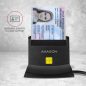   AXAGON CRE-SM2 USB Smart Card ID Card Reader & SD/microSD/SIM Card Reader