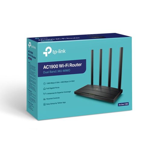 TP-Link Archer C80 AC1900 Wireless MU-MIMO WLAN-Router