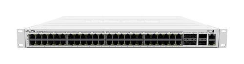 Mikrotik CRS354-48P-4S+2Q+RM 48-Port GbE PoE LAN 4x10G SFP+ Port 2x40G QSFP+ Port Cloud Router PoE Switch