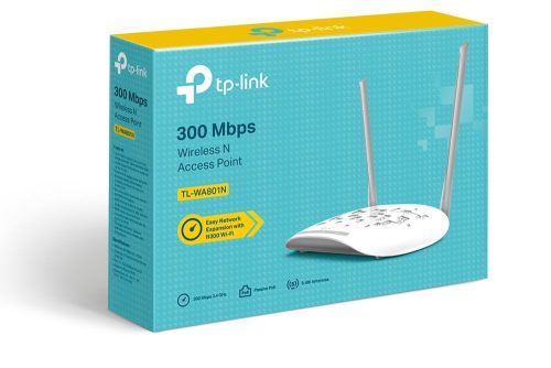 TP-Link TL-WA801N 300Mbps Wireless N Access Point Weiß