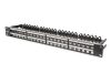 Digitus 48-Port Patch Panel 1U Schwarz