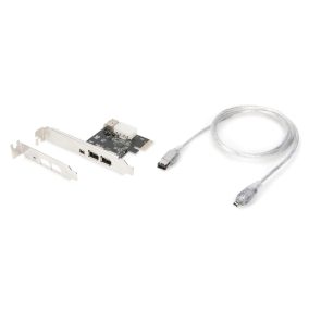   Digitus IEEE 1394a Schnittstellenkarte, PCIexpress, 3 Anschlüsse