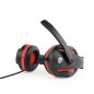 Gembird GHS-03 Gaming-Headset Matt Schwarz/Rot