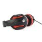 Gembird GHS-03 Gaming-Headset Matt Schwarz/Rot