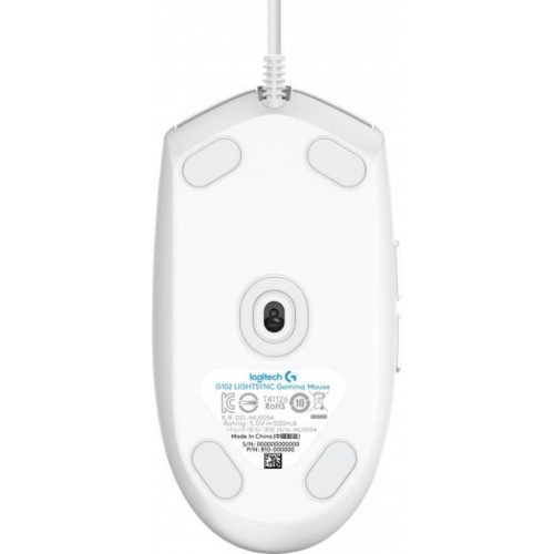 Logitech G102 LightSync Gamer White