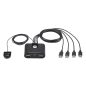 ATEN US424 4x4 USB2.0 Peripheral Sharing Switch