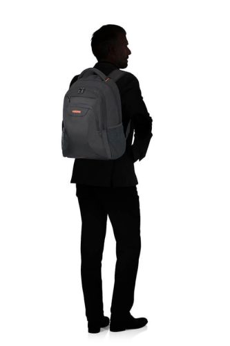 American Tourister At Work Laptop Rucksack 17,3" Schwarz/Orange