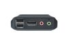 ATEN CS22DP 2-Port USB DisplayPort Kabel KVM-Switch mit Fernbedienung
