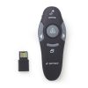 Gembird WP-L-01 Wireless Presenter Roter Laser Schwarz