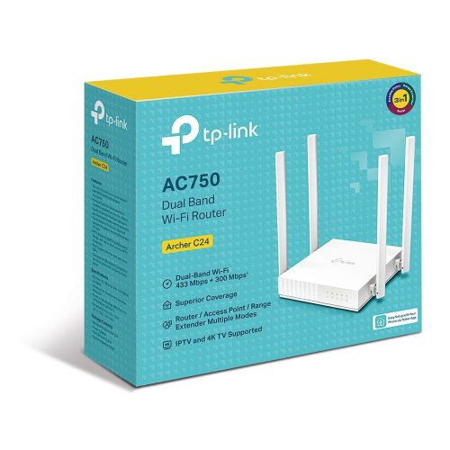 TP-Link Archer C24 AC750 Dual-Band WLAN-Router